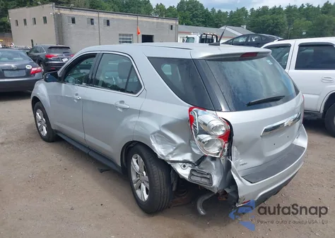 2012 Chevrolet Equinox Ls из США, поврежденный, VIN 2GNFLCEK8C6396727